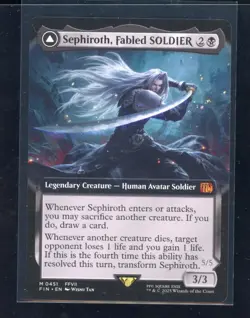 Sephiroth, Fabled SOLDIER (Extended Art) Final Fantasy Regular - Image 2