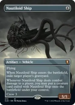 MTG English Nautiloid Ship (Borderless) NM Normal - Image 2