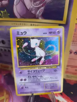 Pokemon Card Card Mew Mysterious Of Fossil 1997 Rare Holo Wotc Japanese Exc+ - Image 1
