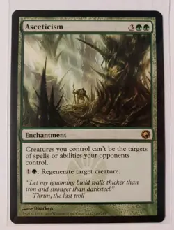 MTG Asceticism x1 Scars of Mirrodin  Magic the Gathering English Light Play - Image 3