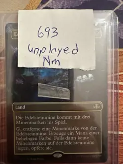 GERMAN Borderless Foil Gemstone Mine🔥Rare Pull🔥 Dominaria remastered 🔥 Mtg - Image 11