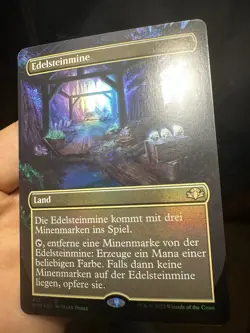 GERMAN Borderless Foil Gemstone Mine🔥Rare Pull🔥 Dominaria remastered 🔥 Mtg - Image 13