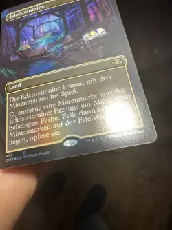 GERMAN Borderless Foil Gemstone Mine🔥Rare Pull🔥 Dominaria remastered 🔥 Mtg - Image 14