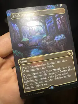 GERMAN Borderless Foil Gemstone Mine🔥Rare Pull🔥 Dominaria remastered 🔥 Mtg - Image 16