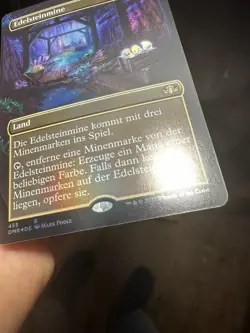 GERMAN Borderless Foil Gemstone Mine🔥Rare Pull🔥 Dominaria remastered 🔥 Mtg - Image 3
