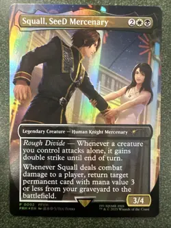 Squall, SeeD Mercenary #P0002 Promo Card NM - Image 1