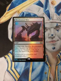 MTG Bloodstained Mire FOIL Modern Horizons 3 Rare Land NM-M x1 - Image 6