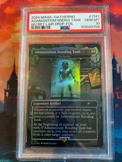 MTG Secret Lair Drop Adamantium Bonding Tank Foil PSA 10 - Image 3