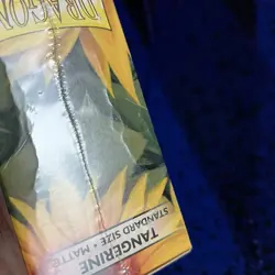 Dragon Shield SEALED 100 ct Tangerine MATTE TCG Sleeves Discontinued - Image 8