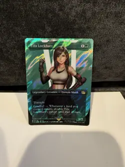 Tifa Lockhart (Borderless) (Surge Foil) Final Fantasy Foil - 0536! NM! - Image 7