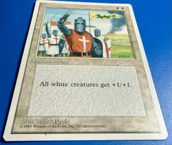1 BANNED MTG Magic The Gathering Cruzade | Fourth Edition 4ED | NM Near Mint - Image 5