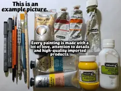 FALLEN SHINOBI DEADPOOL MARVEL MAGIC GATHERING ALTERED ART HAND PAINT DEMIAN - Image 12