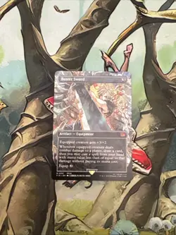 MTG: Buster Sword (0351) Final Fantasy Borderless Foil PR0XY - Image 1
