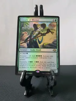 MTG - Fanatic of Rhonas FOIL - Modern Horizons 3 #152 - Image 3