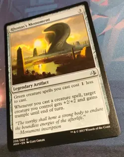 Rhonas's Monument - Amonkhet - Uncommon - NM to LP (see pics) MTG - Image 3