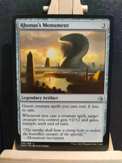 Rhonas's Monument - Amonkhet - Uncommon - NM to LP (see pics) MTG - Image 4