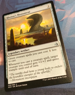 Rhonas's Monument - Amonkhet - Uncommon - NM to LP (see pics) MTG - Image 6