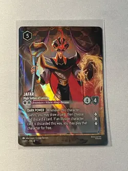 Lorcana Jafar - High Sultan of Lorcana- Set Championship Promo Enchanted- 33/P2 - Image 1