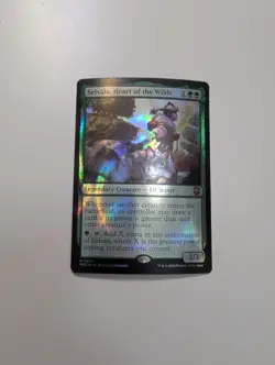 MTG - Selvala Heart of the Wilds (Ripple Foil)- Modern Horizons 3 NM/M Condition - Image 1