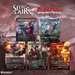 Secret Lair x Marvel's Deadpool Rainbow Foil Edition MTG (New/Factory Sealed) - Image 3