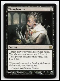 Thoughtseize 107 Rare Theros Magic The Gathering Card - Image 3