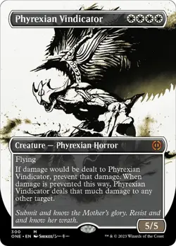 Phyrexian Vindicator (Showcase) Phyrexia: All Will Be One Regular - Image 1