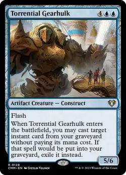 MTG Torrential Gearhulk ** Commander Masters ** English (NM) - Image 2