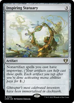 MTG Inspiring Statuary ** Commander Masters ** English (NM) - Image 2