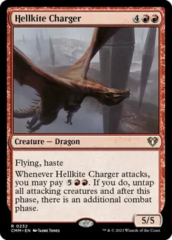 MTG Hellkite Charger ** Commander Masters ** English (NM) - Image 2
