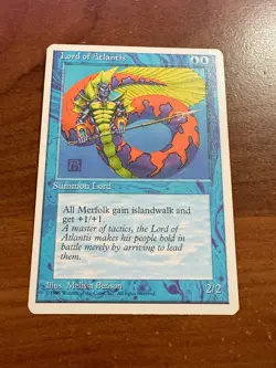 MTG Lord of Atlantis 4th Edition Regular Rare - Image 3