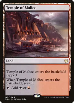 MTG Temple of Malice ** Theros Beyond Death ** English (NM) - Image 2