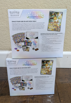 Prismatic Evolutions Pokemon Center Elite Trainer Box – Sealed, IN HAND! Qty 2 - Image 9
