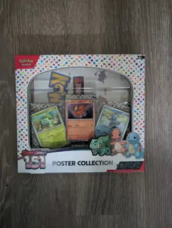 Pokémon TCG Scarlet Violet 151 Poster Collection Box New Factory Sealed Pokemon - Image 2