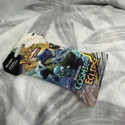 Sun & Moon-Cosmic Eclipse Pokemon  Sleeved Booster Pack New - Image 3