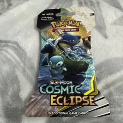 Sun & Moon-Cosmic Eclipse Pokemon  Sleeved Booster Pack New - Image 4