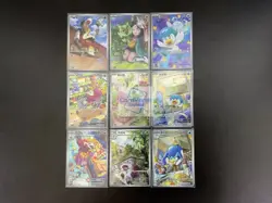 2025 Pokemon TCG S-Chinese Sprigatito+Fuecoco+Quaxly 9-Card Full Art Combo Set - Image 1