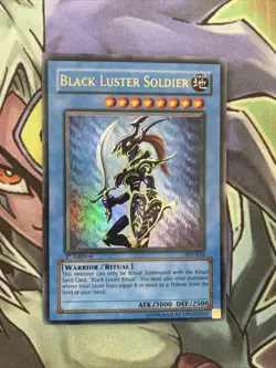 SYE-024 Black Luster Soldier Ultra Rare 1st Edition NM Yugioh Card - Image 1