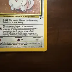 Clefairy 006/130 Holo Rare Base Set 2 Pokémon Card MP - Image 10