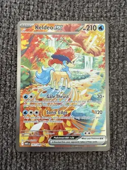 Keldeo ex 167/086 - White Flare Pokemon Special Illustration Rare English NM - Image 1