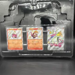 POKEMON PALDEAN FATES PROMO SET SVP FUECOCO 079 CROCALOR 080 SKELEDIRGE EX 081 - Image 5
