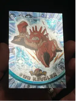 Topps Pokémon Kingler #99 holo foil series 2 LP - Image 2