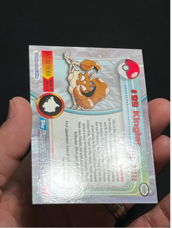 Topps Pokémon Kingler #99 holo foil series 2 LP - Image 7