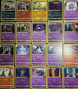 Pokémon 2022 Halloween Trick Or Trade Complete 30 Card Set Pack Fresh - Image 2