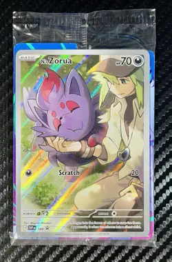N's Zorua 189 ETB Promo card Pokémon TCG Journey Together Sealed - Image 3