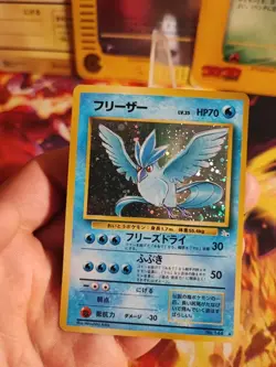 Pokemon Card Arktos Articuno Mysterious Of Fossil Holo Wotc Japanese Exc+ Swirl - Image 8