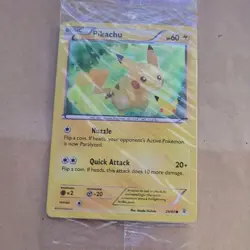POKEMON PROMO - XY GENERATIONS 20TH ANNIVERSARY - PIKACHU 26/83 (HOLO) SEALED M - Image 3