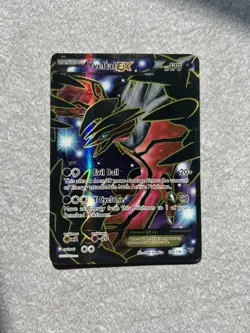 Pokemon Yveltal EX TCG Full Art Holo Card 144/146 XY Base Set - Image 1