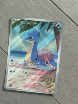 Misty's Lapras 194/182 Pokémon TCG SV: Destined Rivals Illustration Rare Holo - Image 3