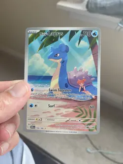 Misty's Lapras 194/182 Pokémon TCG SV: Destined Rivals Illustration Rare Holo - Image 3
