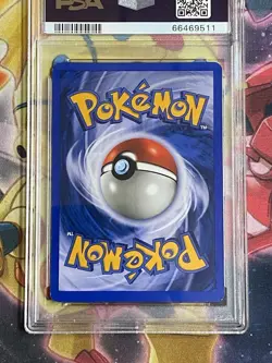 PSA 8- 2002 Pokemon League SNORLAX Black Star Promo #49 - Image 2